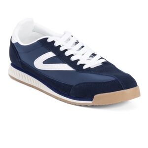 Tretorn Rawlins Tonal Jogger Shoes - Navy Suede, size 7, NIB